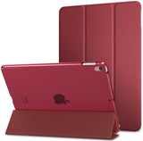 MoKo Case Fit New iPad Air (3rd Generation) 10.5" 2019/iPad Pro 10.5 2017 - Slim Lightweight Smart Shell Stand Cover with Translucent Frosted Back Protector - Black (Auto Wake/Sleep)