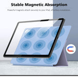MoKo Case for Lenovo Tab P11 Plus 2021 (TB-J616F/607F) & P11 2020 (TB-J606F/606X/606L) 11", Smart Stand Cover, Magnetic Adsorption with Auto Wake for for Lenovo Tab P11/Tab P11 Plus, Light Purple