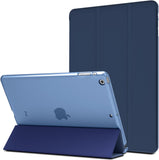 MoKo Case Fit iPad Air - Slim Lightweight Smart-Shell Stand Cover with Translucent Frosted Back Protector Fit iPad Air 9.7" Tablet, Swirl (with Auto Wake/Sleep, Not fit iPad Air 2)