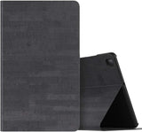 MoKo Case Fit Samsung Galaxy Tab A 8.0 T290/T295 2019 Without S Pen Model, Premium Light Weight Stand Folio Shock Proof Cover Case for Galaxy Tab A 8.0 T290/T295 2019 Tablet, Black & White Magnolia