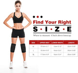 MoKo 2 Pack Knee Brace, Volleyball Knee Pads for Women Men, Stabilizers Knee Support Professional Compression Knee Sleeves for Dance Arthritis Joint Pain Relief Injury Recovery