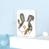 MoKo 16 Game Card Case Compatible with Nintendo Switch/Switch Lite/Switch OLED 2021, Switch Games Holder case for SD Card&Switch Game Card, Switch Game Card Holder Cartridge Storage Box, Cute Bunny