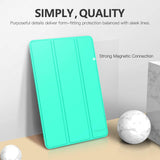 MoKo Case Fit New iPad Mini 5 2019/Mini 4 2015 (5th/4th Generation 7.9 inch), Slim Lightweight Smart Shell Stand Cover with Translucent Frosted Back Protector, with Auto Wake/Sleep,Mint Green