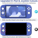 MoKo Protective Case for Switch Lite, Silicone case Protective Rubber Cover Case, Shock-Absorption Anti-Scratch Non-Slip Case Compatible with Switch Lite Console