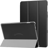 MoKo Case Fits Kindle Fire HD 8 & 8 Plus Tablet (10th Generation, 2020 Release), Smart Shell Stand Cover with Translucent Frosted Back, Black