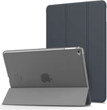 MoKo Case Fit iPad Air 2 - Slim Lightweight Smart Shell Stand Cover with Translucent Frosted Back Protector Fit iPad Air 2 9.7" Tablet, Space Gray (with Auto Wake/Sleep, Not fit iPad Air)