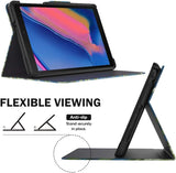 MoKo Case Fit Samsung Galaxy Tab A with S Pen 8.0 2019, Premium Light Weight Stand Folio Shock Proof Cover for Galaxy Tab A with S Pen 8.0 SM-P200 (Wi-Fi)/SM-P205 (LTE) 2019 Tablet - Almond Blossom