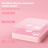 MoKo 16 Game Card Case Compatible with Nintendo Switch/Switch Lite/Switch OLED 2021, Switch Games Holder case for SD Card&Switch Game Card, Switch Game Card Holder Cartridge Storage Box, Pink Cat