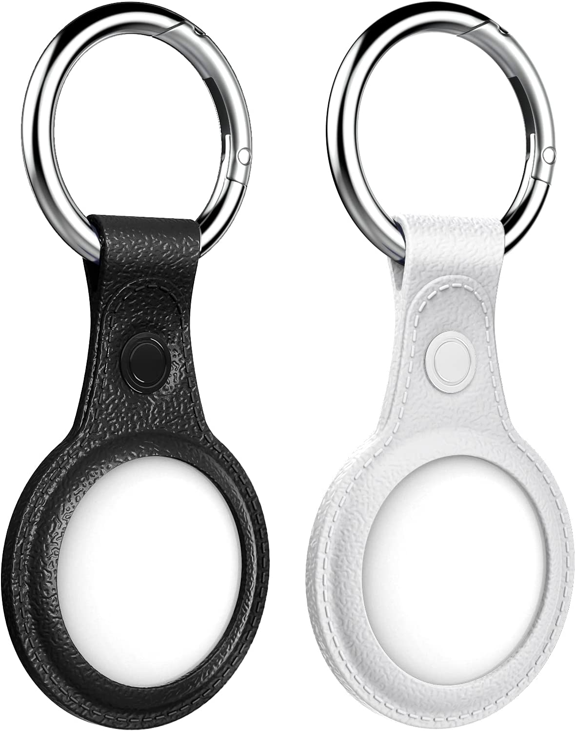 4 Pack Key Finder Circular Smart Keychain Tracker Item Key Fob