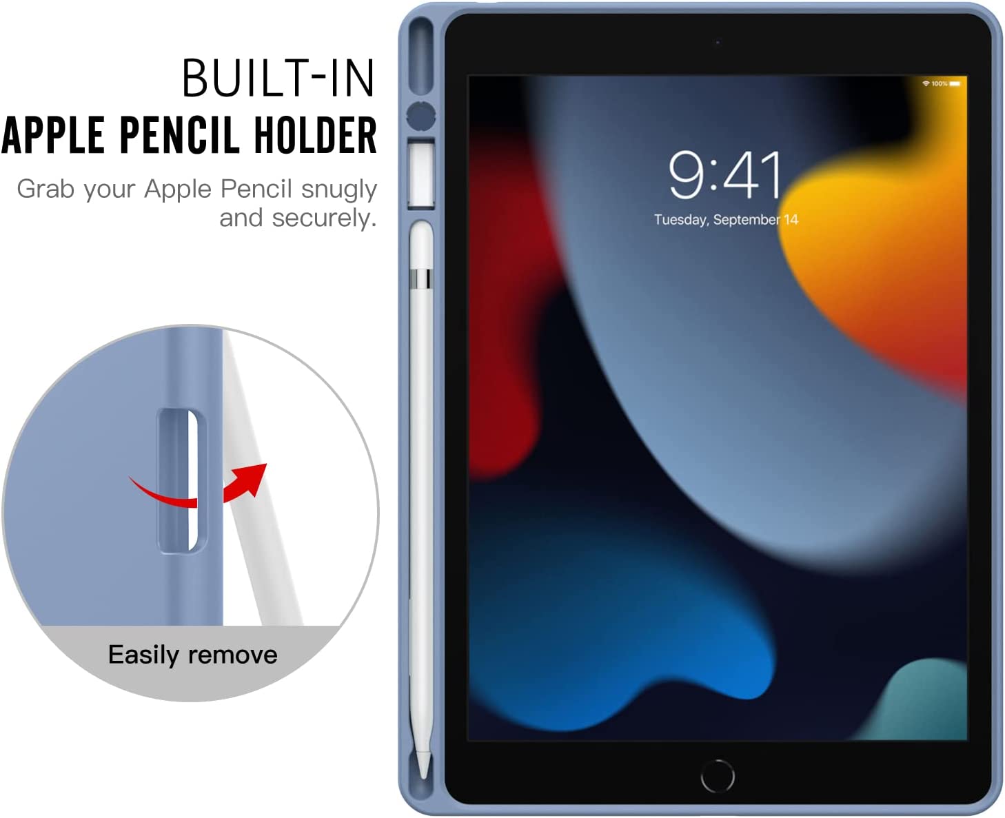 Pencil Holder Ipad 8th Generation Works With Apple Pencil Holder