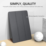MoKo Case Fit iPad Air 3rd Generation 10.5 Inch 2019, Slim Lightweight Smart Shell Stand Cover with Translucent Frosted Back Protector Fit iPad Air 3, Auto Wake/Sleep,Space Gray