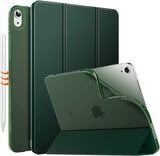 MoKo Case Fit iPad Air 5th/4th Generation 10.9 Inch Case 2022/2020, Slim Trifold Stand Cover with Soft Frosted Back, Auto Wake/Sleep, Support Touch ID and iPad 2nd Pencil Charging, Blue Starry Sky