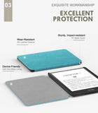 MoKo Case for 6.8" Kindle Paperwhite (11th Generation-2021) and Kindle Paperwhite Signature Edition, Light Shell Cover with Auto Wake/Sleep for Kindle Paperwhite 2021 E-Reader, Sky Blue