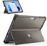 MoKo Case for Microsoft Surface Pro 7 Plus/Pro7/Pro 6/Pro 5/Pro 4/ LTE - All-in-One Rugged Cover Case with Pen Holder, Kickstand Protective Case, Compatible with Type Cover Keyboard