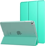 MoKo Case Fit New iPad Mini 5 2019/Mini 4 2015 (5th/4th Generation 7.9 inch), Slim Lightweight Smart Shell Stand Cover with Translucent Frosted Back Protector, with Auto Wake/Sleep,Red
