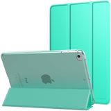 MoKo Case Fit New iPad Mini 5 2019/Mini 4 2015 (5th/4th Generation 7.9-inch), Slim Lightweight Smart Shell Stand Cover with Translucent Frosted Back Protector, Auto Wake/Sleep, Blue Mermaid