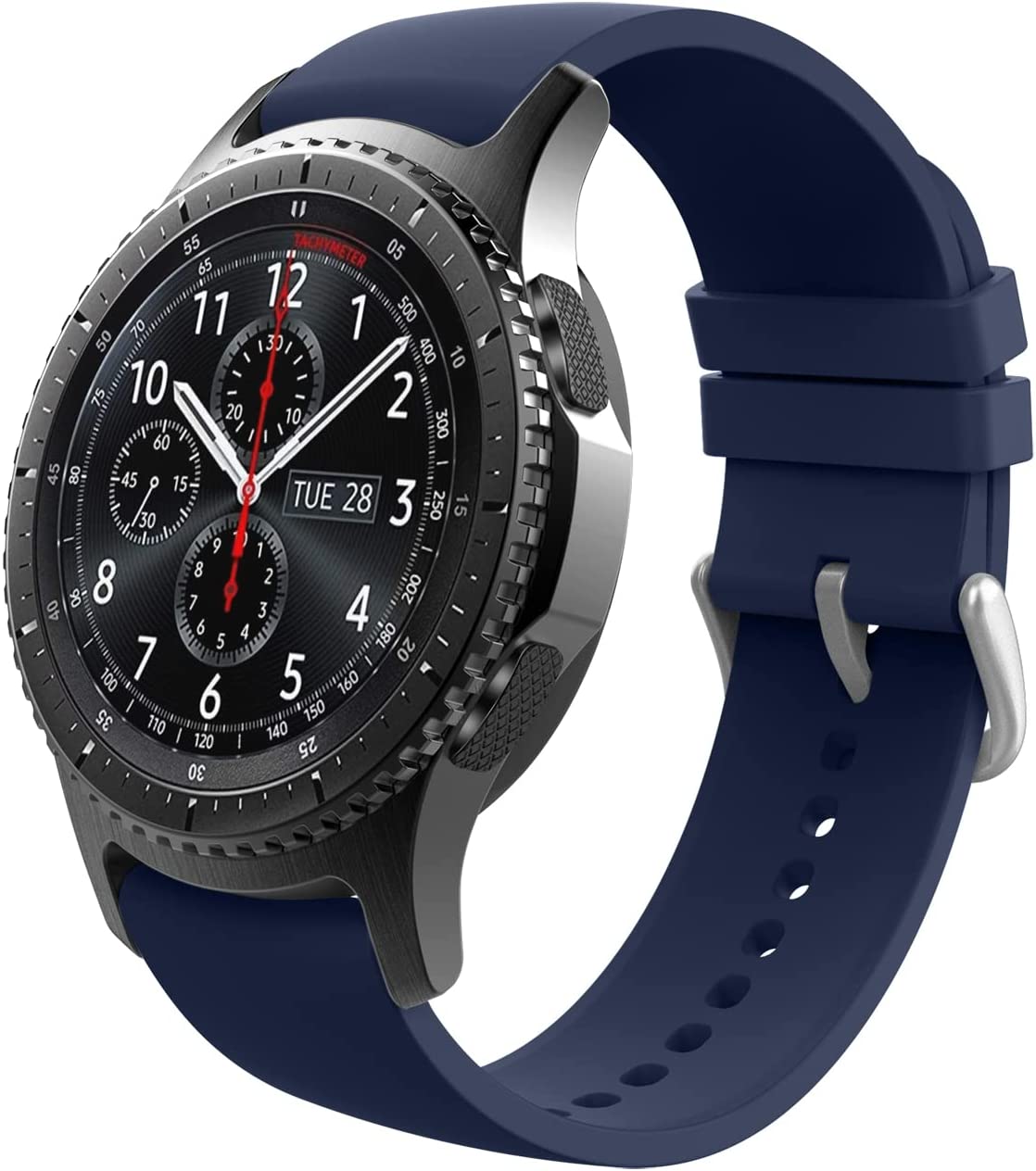 Amazon.co.jp: 22mmチタンストラップ、Galaxy Watch Gear S3対応