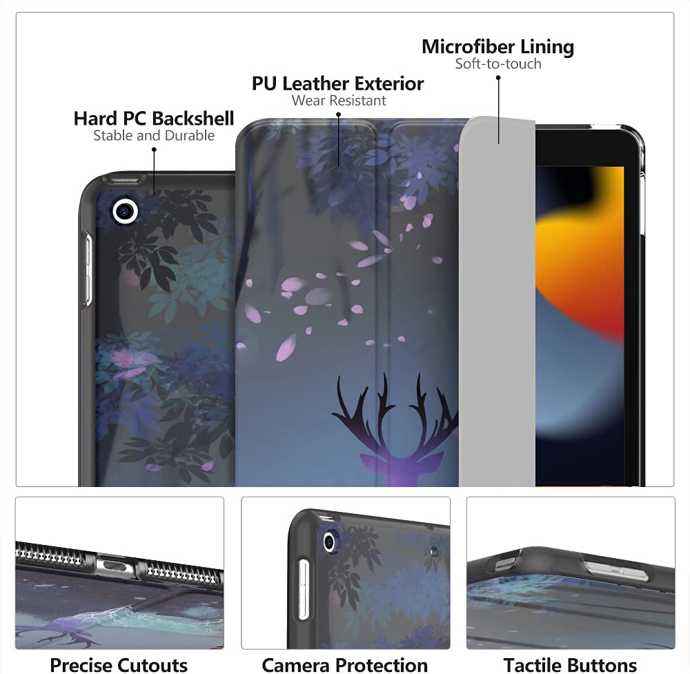MoKo iPad 10.2 Case for iPad 9th Generation 2021/ iPad 8th MoKo iPad 10.2 Case for iPad 9th Generation 2021/ iPad 8th