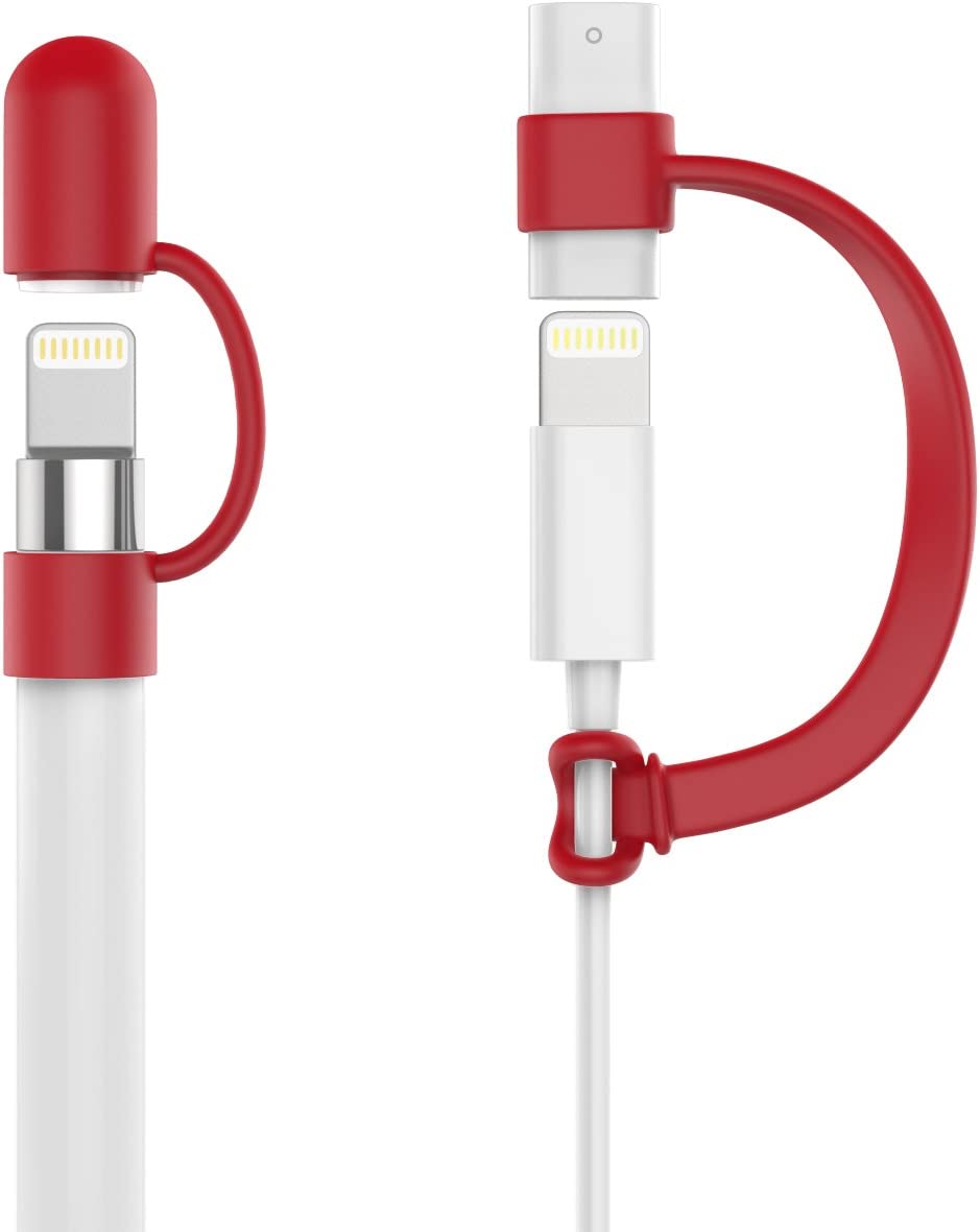 MoKo Pencil Cap Holder Fit Apple Pencil 1st Generation,USB MoKo Pencil Cap Holder Fit Apple Pencil 1st Generation,USB