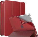 MoKo Case for New iPad 9th/8th/7th Gen Case (2021/2020/2019), Soft TPU Translucent Frosted Back Cover Slim Shell Protective Case with Stand for iPad 10.2 inch,Auto Wake/Sleep, Sky Blue