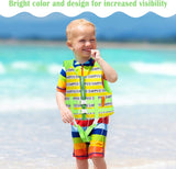 MoKo Swimming Vest for Kids, Children Swim Vests Water Activity Equipment Cute Pattern Watersports Swimming Device for Toddlers Boys Girls 50-90 lbs(L Size) 37-50 lbs (M Size)