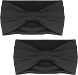 MoKo Headband for Women, Versatile Turban Headband Hair Wrap Multi-Style Casual Sports Headwear, Stretchy Breathable Moisture Wicking Microfiber Head Wrap for Workout, Running, Yoga