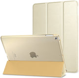 MoKo Case Fit 2018/2017 iPad 9.7 6th/5th Generation - Slim Lightweight Smart Shell Stand Cover with Translucent Frosted Back Protector Fit iPad 9.7" 2018/2017, Painting Village(Auto Wake/Sleep)