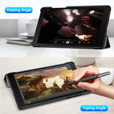 MoKo Case Fit Samsung Galaxy Tab A 8.0 T290/T295 2019 Without S Pen Model, Ultra Lightweight Slim-Shell Stand Folio Cover Case for Galaxy Tab A 8.0 2019 Release Tablet - Black