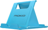MoKo Phone/Tablet Stand, Foldable Desktop Holder Fit with iPhone 11 Pro Max/11 Pro/11, iPhone Xs/Xs Max/Xr/X, iPhone SE 2020, iPad Pro 11 2020/10.2/Air 3/Mini 5, Galaxy S20 6.2", Blue