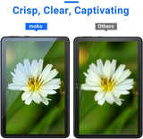 MoKo 3-Pack Screen Protector Fits All-New Kindle Fire HD 8 & 8 Plus Tablet (10th Generation, 2020 Release), Anti Blue Light Eye Protection Premium PET Screen Protectors Films - Light Blue