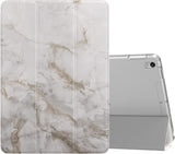 MoKo Case Fit New iPad Air (3rd Generation) 10.5" 2019/iPad Pro 10.5 2017 - Slim Lightweight Smart Shell Stand Cover with Translucent Frosted Back Protector - Water Color (Auto Wake/Sleep)