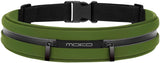 MoKo Sports Running Belt, Outdoor Dual Pouch Sweatproof Reflective Slim Waist Pack, Fitness Workout Belt Fanny Pack Compatible with iPhone 12/12 Pro/12 Mini, iPhone 11 Pro Max/Xs, Galaxy S21