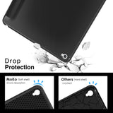 MoKo Case Fit iPad Air 2, Slim Smart Shell Stand Folio Case with Soft TPU Back Cover Compatible with iPad Air 2 9.7", Auto Wake/Sleep - Black