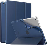 MoKo Case for New iPad 9th/8th/7th Gen Case (2021/2020/2019), Soft TPU Translucent Frosted Back Cover Slim Shell Protective Case with Stand for iPad 10.2 inch,Auto Wake/Sleep, Lavender Purple
