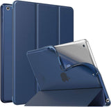 MoKo Case for New iPad 9th/8th/7th Gen Case (2021/2020/2019), Soft TPU Translucent Frosted Back Cover Slim Shell Protective Case with Stand for iPad 10.2 inch,Auto Wake/Sleep,Green
