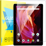 MoKo Screen Protector Compatible with Dragon Touch K10 / Notepad K10 10-Inch Tablet, [Round Edge] [Anti-Scratch] 9H Hardness HD Clear Premium Tempered Glass Screen Protector Film, Clear
