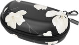 MoKo Sunglasses Case with Carabiner, Unisex PU Shockproof Protective Travel Eyeglasses Carry Case Glasses Storage Holder