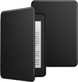 MoKo Case Fits Kindle Paperwhite (10th Generation, 2018 Releases), Premium Ultra Lightweight Shell Cover with Auto Wake / Sleep for Amazon Kindle Paperwhite 2018 E-reader - Black
