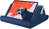 MoKo Tablet Pillow Holder, Pillow for iPad Multi-Angle Soft Tablet Stand Up to 12.9" for Xmas Gift, eReader, Fit for iPad 9, iPad Mini 6, iPad Pro 11/12.9 4/5th Gen,Galaxy Tab S6/S7, Khaki