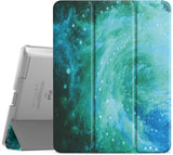 MoKo Case Fit iPad 2/3/4 - Ultra Lightweight Slim Smart Shell Stand Cover with Translucent Frosted Back Protector Fit iPad 2/The New iPad 3 (3rd Gen)/iPad 4, Christmas Deer (with Auto Wake/Sleep)