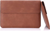 MoKo 13 Inch Laptop Sleeve Case with Document Pocket Fit with MacBook Air 13-inch Retina A1932 (2016-2020), MacBook Pro 13.3" 2016-2019 A2159 A1989 A1706 A1708, iPad Pro 12.9 2021/2020/2018, Black