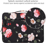 MoKo 15.6 Inch Laptop Sleeve Fits MacBook Pro M1 Pro/M1 Max 14.2 2021 MacBook Pro 16”, MacBook Pro 15.4", Surface Book 15”, Ultrabook Carrying Bag for 15.6" Dell HP Acer Chromebook,Multicolor