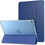 MoKo Case Fit New iPad Air (3rd Generation) 10.5" 2019/iPad Pro 10.5 2017 - Slim Lightweight Smart Shell Stand Cover with Translucent Frosted Back Protector - Water Color (Auto Wake/Sleep)