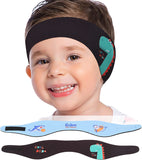 MoKo Swimming Headband for Kids & Adults, Cute Swimmers Headband Ear Band Waterproof Ear Protection Band (S Size for Kids Age 1-2, M Size for Kids Age 3-9, L Size for Kids Age 10+ and Adults)