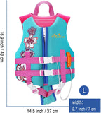 MoKo Swimming Vest for Kids, Children Swim Vests Water Activity Equipment Cute Pattern Watersports Swimming Device for Toddlers Boys Girls 50-90 lbs(L Size) 37-50 lbs (M Size)