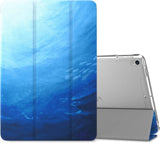 MoKo Case Fit New iPad Air (3rd Generation) 10.5" 2019/iPad Pro 10.5 2017 - Slim Lightweight Smart Shell Stand Cover with Translucent Frosted Back Protector - Coreopsis (Auto Wake/Sleep)