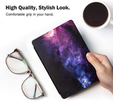 MoKo Case Fits 6" Kindle Paperwhite (10th Generation, 2018 Releases), Thinnest Lightest Smart Shell Cover with Auto Wake/Sleep for Amazon Kindle Paperwhite 2018 E-Reader - Dreamy Nebula Purple