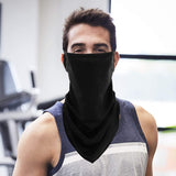 MoKo Scarf Mask Bandana with Ear Loops 3 Pack, Neck Gaiter Balaclava Dust UV Sun Protection Outdoors Face Mask for Women Men