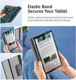 MoKo Case Fit Lenovo Yoga Smart Tab 10.1 (YT-X705F), Ultra Compact Protection Premium Slim Folding Stand Cover Case for Lenovo Yoga Smart Tab 10.1 (YT-X705F) Tablet - Jungle Night