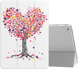MoKo Case Fit iPad Air - Slim Lightweight Smart-Shell Stand Cover with Translucent Frosted Back Protector Fit iPad Air 9.7" Tablet, Swirl (with Auto Wake/Sleep, Not fit iPad Air 2)